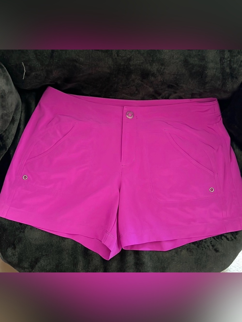 ATHLETA Costa Board Shorts. Size 6. Color Fuchsia.